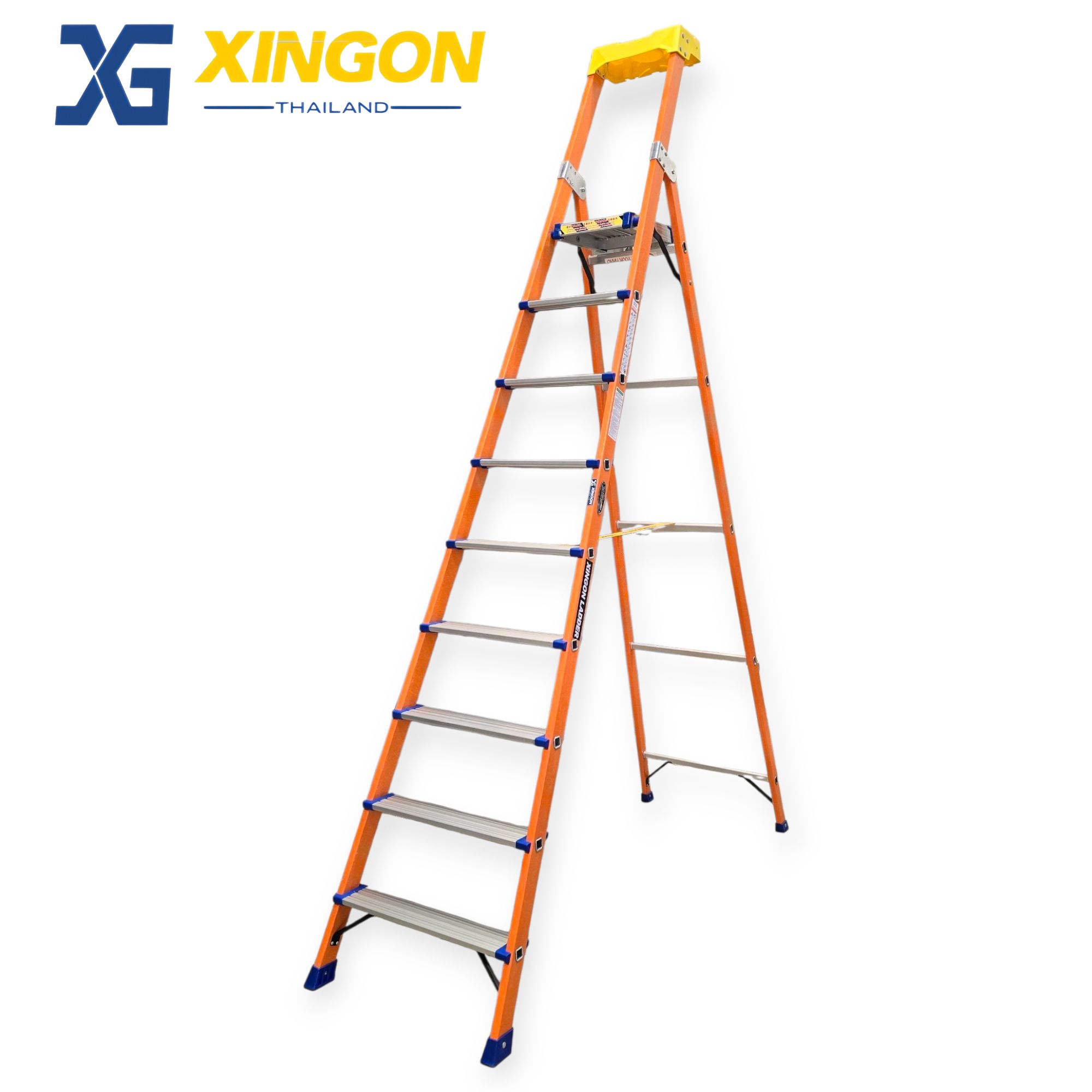 บันไดไฟเบอร์กลาสแพลตฟอร์ม9ฟุต XG-337F9