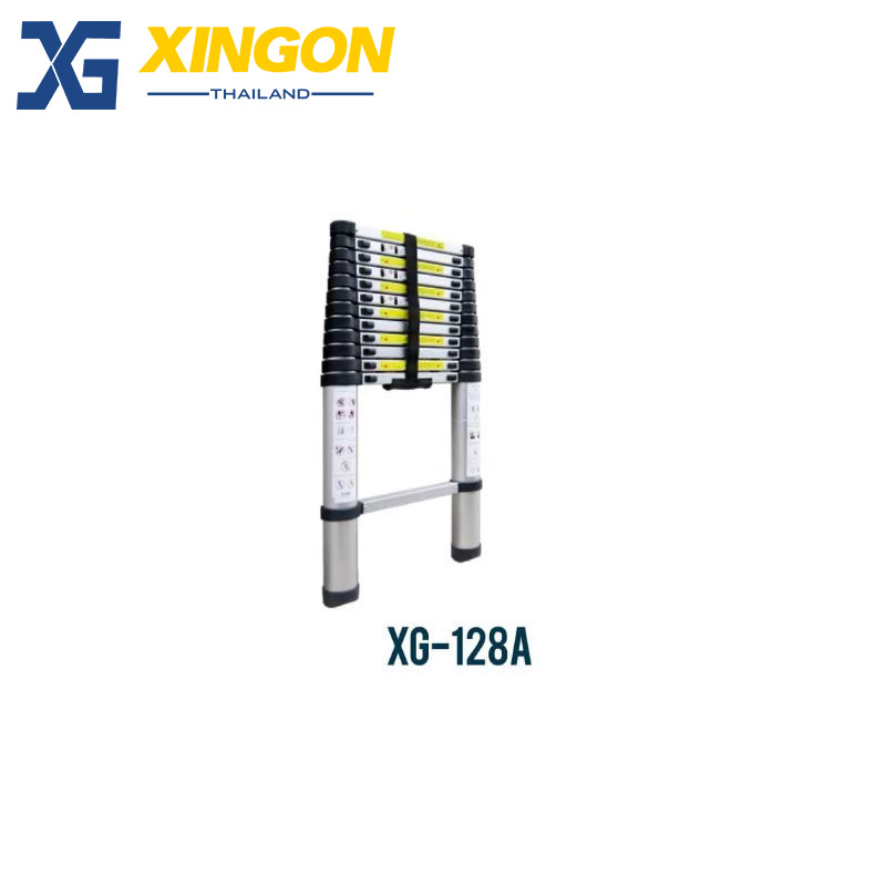 บันไดอลูมิเนียมยืดหดได้แบบพาดตอนเดียวยาว2.0เมตร XG-128A20