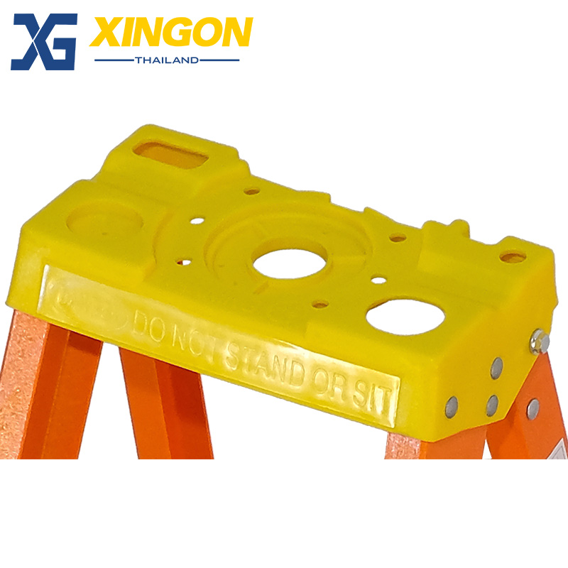 บันไดไฟเบอร์กลาสทรงเอมีถาดวางเครื่องมือ5ฟุต XG107B5 - Image 3